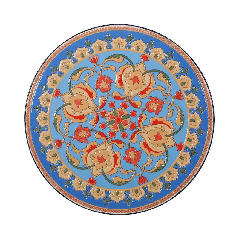 Table d'appoint Castana d'extérieur en dentelle découpée par Christopher Knight Home
