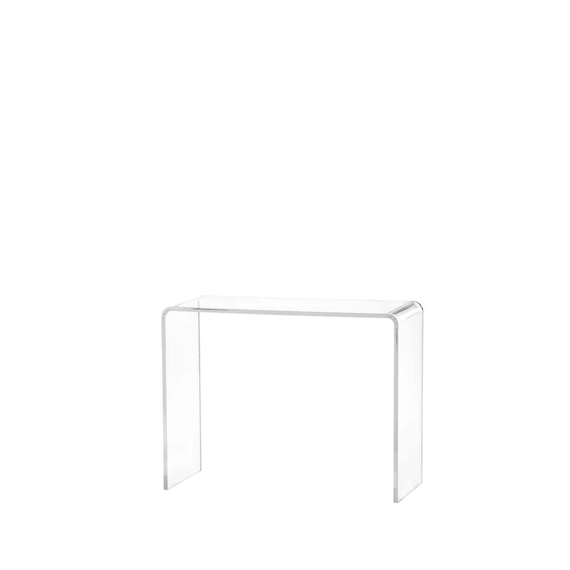 Petite table console en acrylique