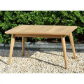 Nordic Patio Teak Wood Rectangular Coffee Table. 100% Teak Wood