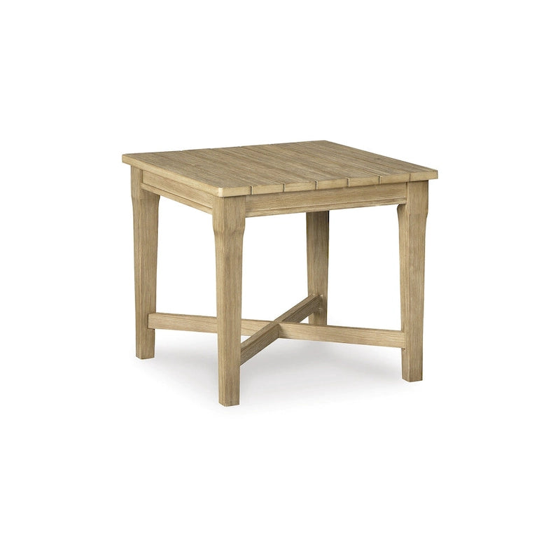 Table d'appoint carrée Silo Point Brown