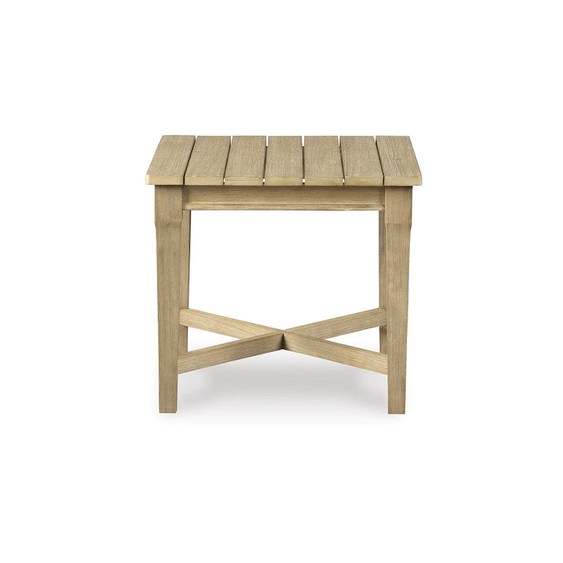 Table d'appoint carrée Silo Point Brown