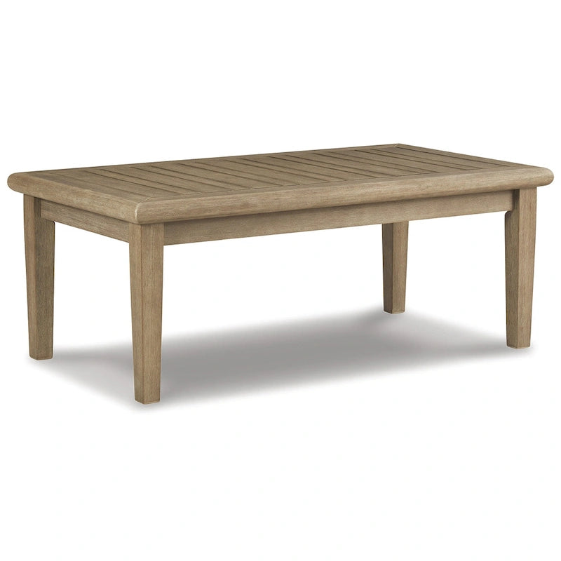 Signature Design by Ashley Ensemble d'extérieur 2 pièces Clare View beige – 81 larg. x 35 prof. x 32 haut.