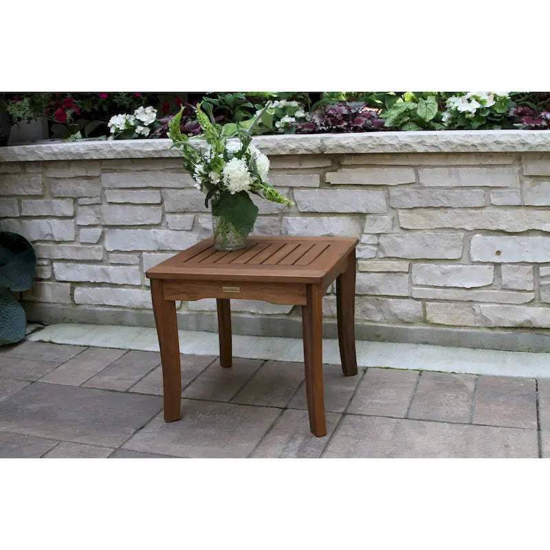 Ensemble de 3 pièces Eilaf Eucalyptus avec table d'appoint carrée