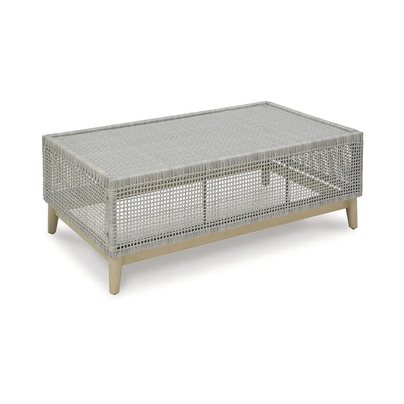Signature Design by Ashley Seton Creek Table Basse d'extérieur Grise - 49.88 L x 28 P x 18 H