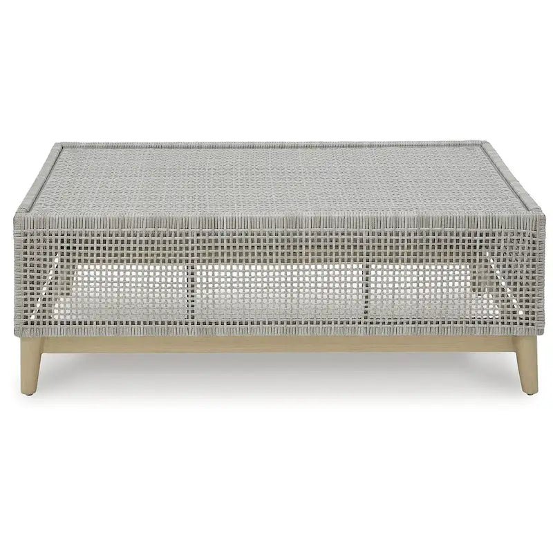 Signature Design by Ashley Seton Creek Table Basse d'extérieur Grise - 49.88 L x 28 P x 18 H