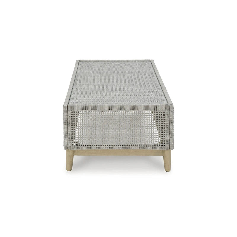 Signature Design by Ashley Seton Creek Table Basse d'extérieur Grise - 49.88 L x 28 P x 18 H