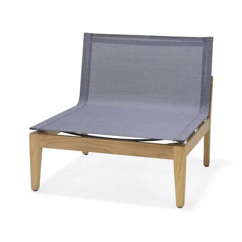 Amazonia Ensemble de 2 fauteuils de patio extérieur Arnhou en teck certifié FSC avec coussins