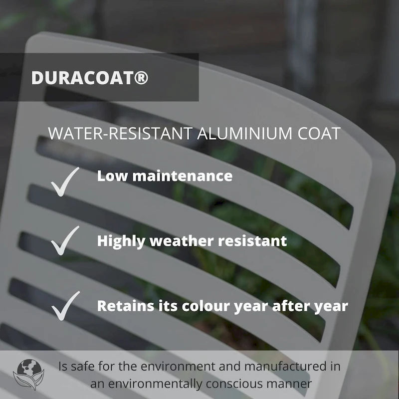 Amazonia Ensemble de 2 fauteuils de patio extérieur Arnhou en teck certifié FSC avec coussins