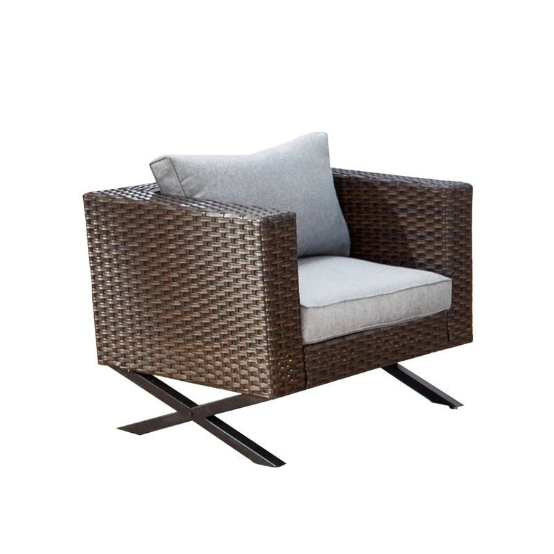 Ensemble de conversation d'extérieur 3 pièces X-Leg Patio Festival