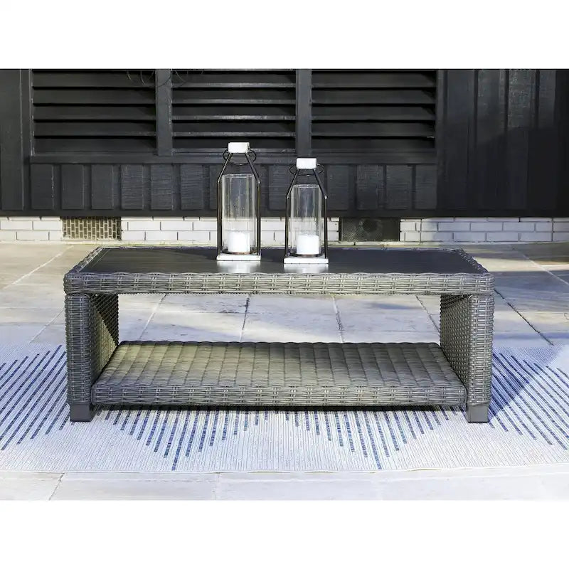 Table basse d'extérieur Elite Park - 49,75 L x 26,63 P x 17,75 H