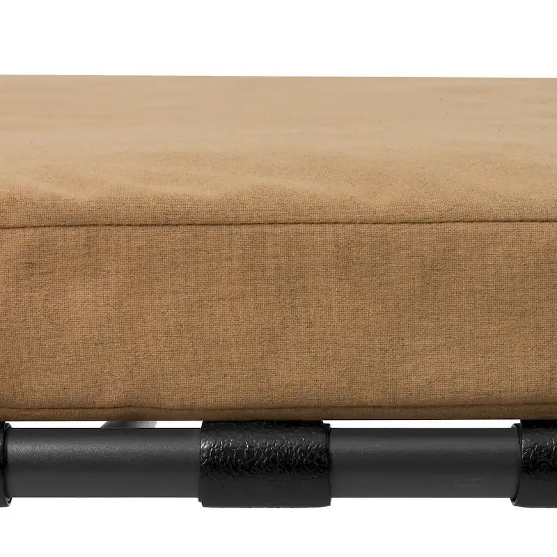 Chaise longue de patio réglable avec coussin et oreiller pour l'intérieur et l'extérieur