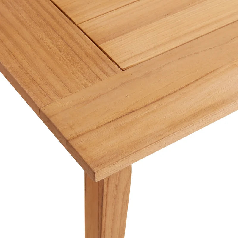 Table basse de jardin Searle en teck naturel