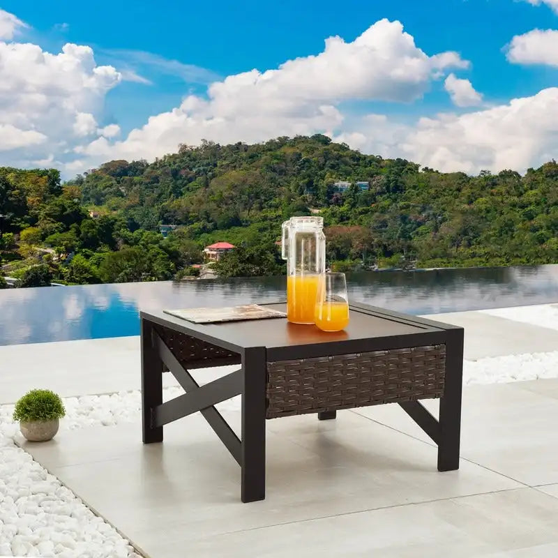 Table d'appoint Patio Festival Collection X-Arm Extérieure