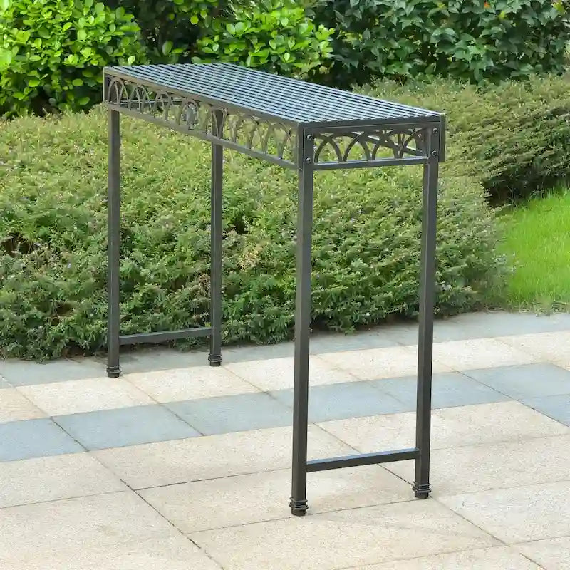 Console Segovia en fer pour l'intérieur/l'extérieur
