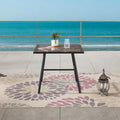 Patio Festival Outdoor Metal 25.2 Dining Table