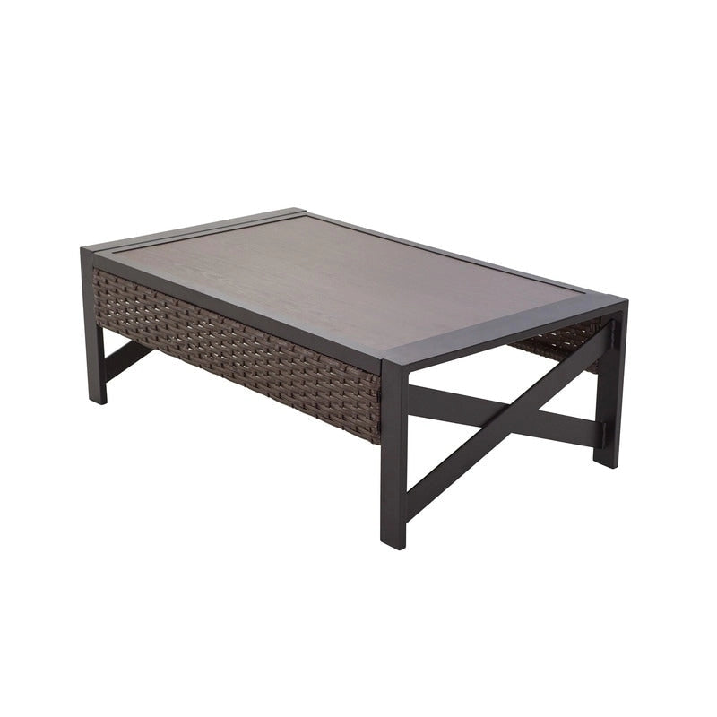 Table basse de la collection Patio Festival Outdoor X-Arm
