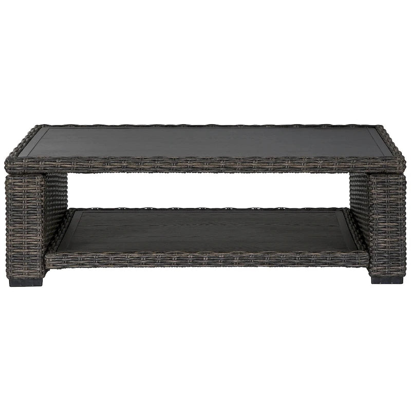Table basse rectangulaire Signature Design by Ashley Grasson Lane marron