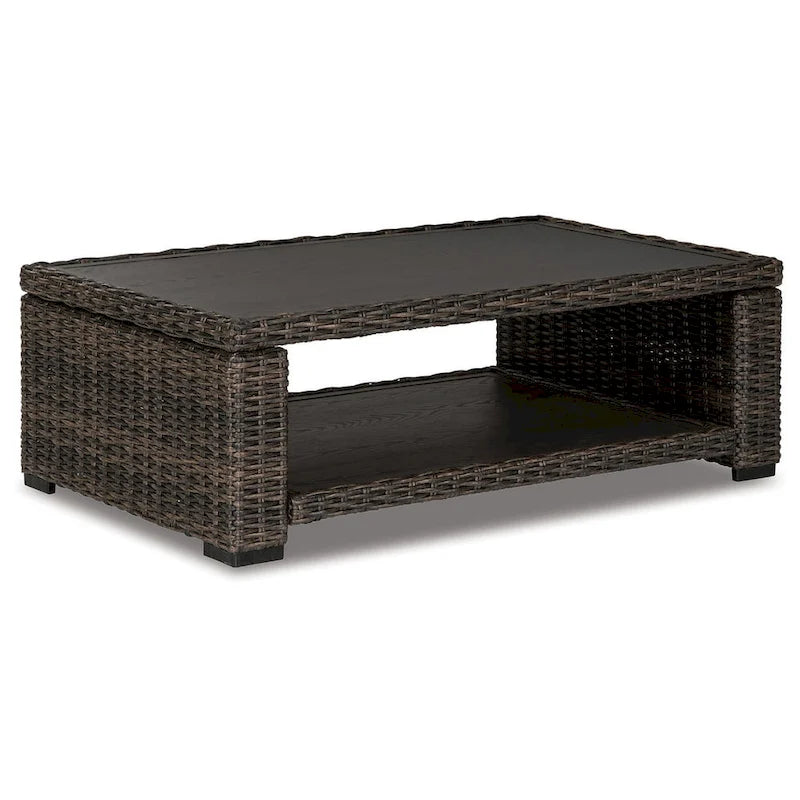 Table basse rectangulaire Signature Design by Ashley Grasson Lane marron