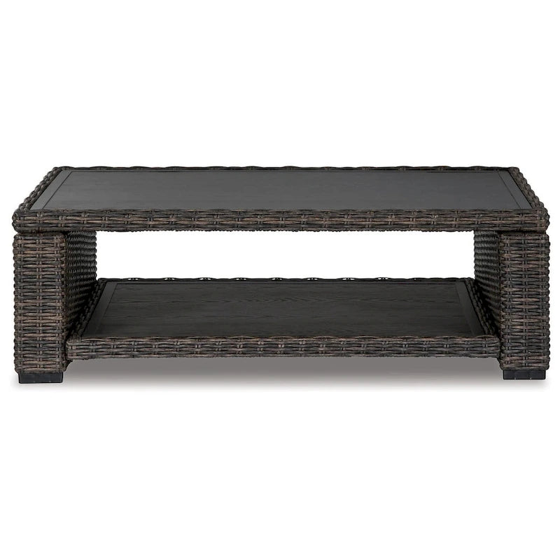 Table basse rectangulaire Signature Design by Ashley Grasson Lane marron