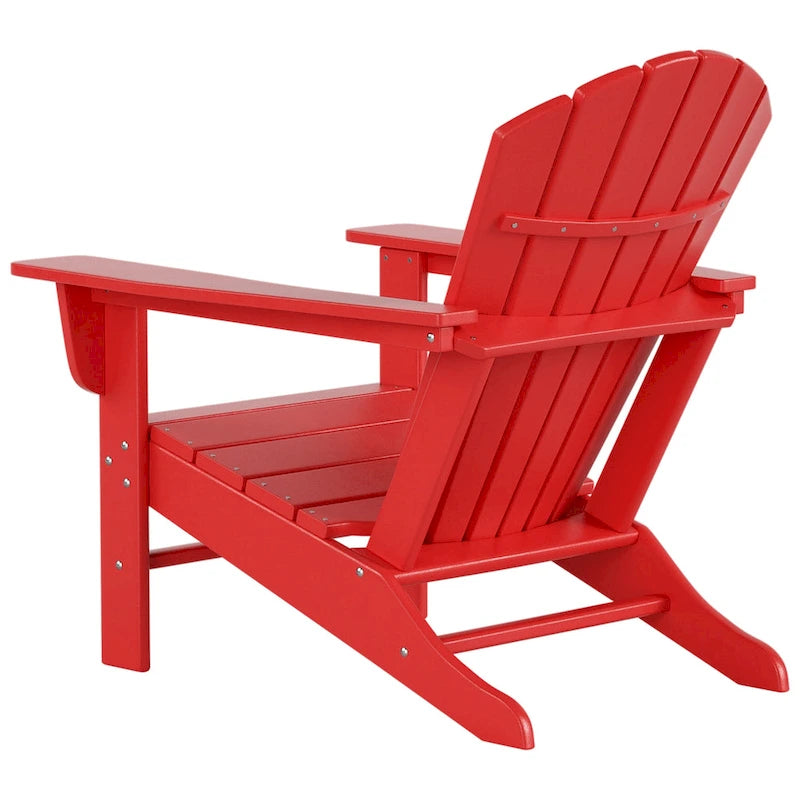 Chaises Adirondack Polytrends Altura Eco tout temps en poly pour l'extérieur (lot de 4)