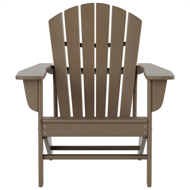 Chaises Adirondack Polytrends Altura Eco tout temps en poly pour l'extérieur (lot de 4)