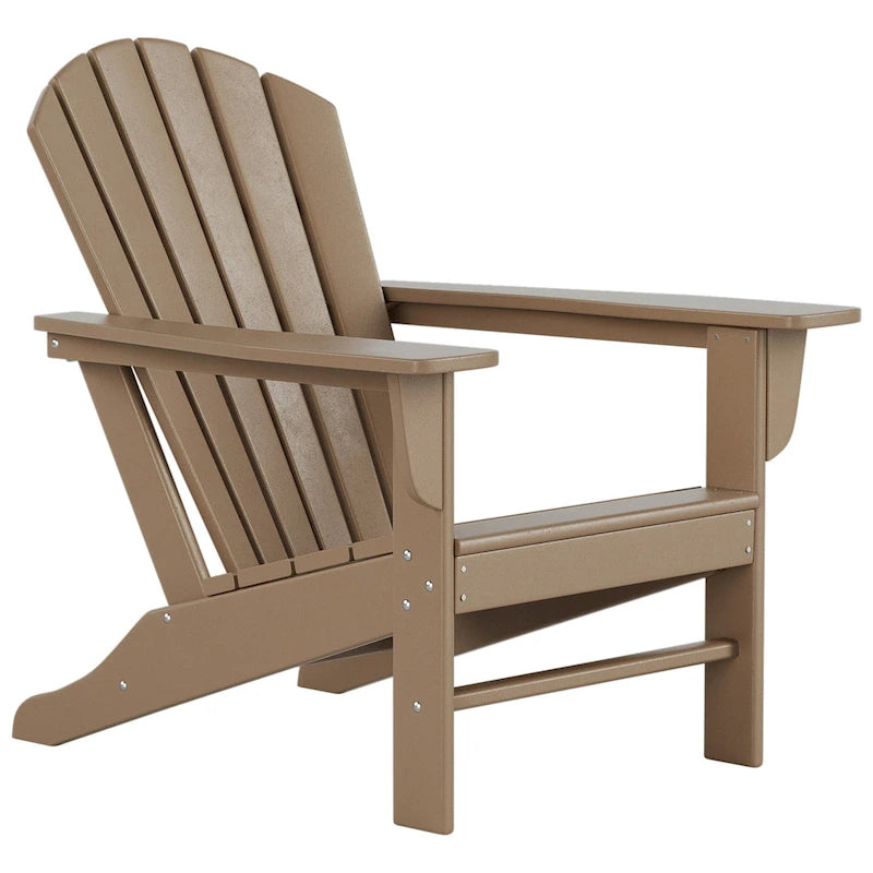 Chaises Adirondack Polytrends Altura Eco tout temps en poly pour l'extérieur (lot de 4)