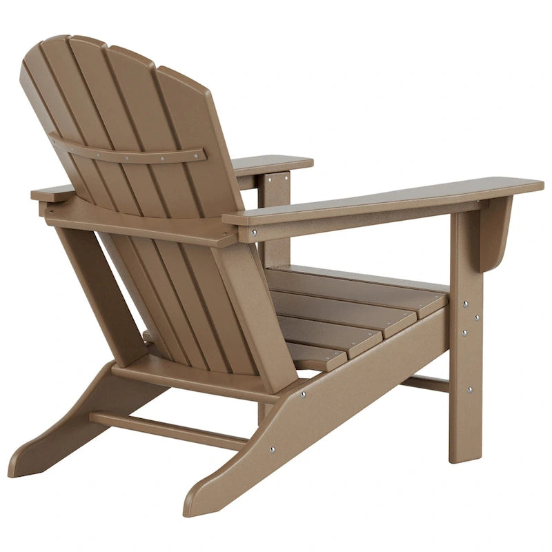 Chaises Adirondack Polytrends Altura Eco tout temps en poly pour l'extérieur (lot de 4)