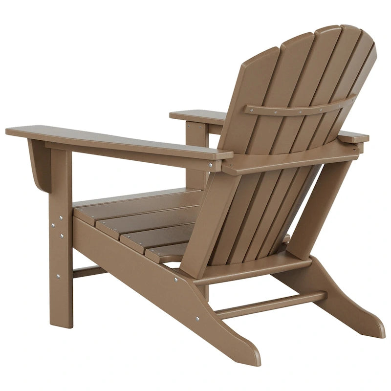 Chaises Adirondack Polytrends Altura Eco tout temps en poly pour l'extérieur (lot de 4)