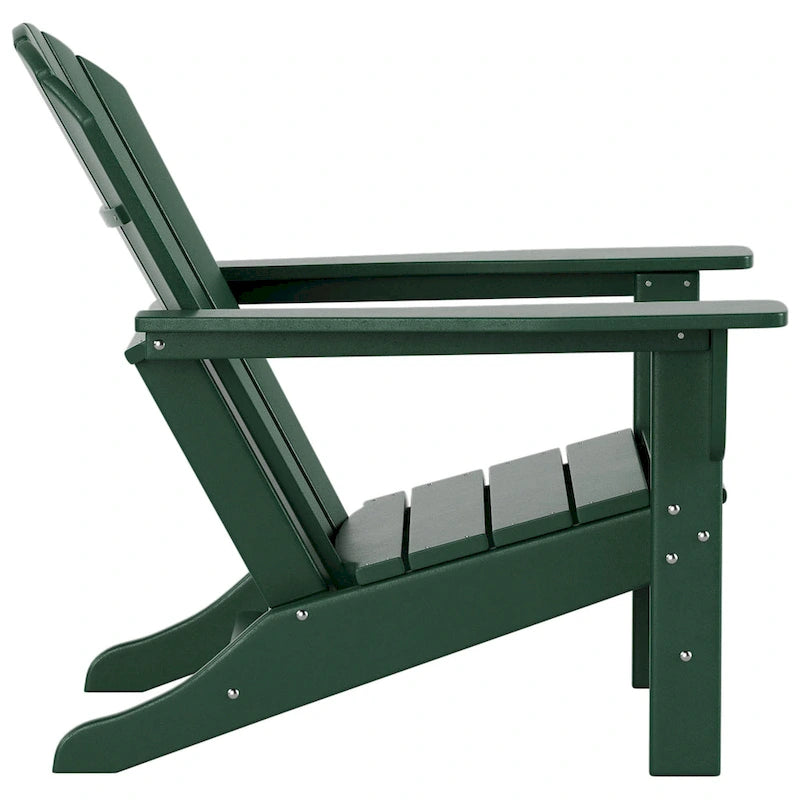 Chaises Adirondack Polytrends Altura Eco tout temps en poly pour l'extérieur (lot de 4)