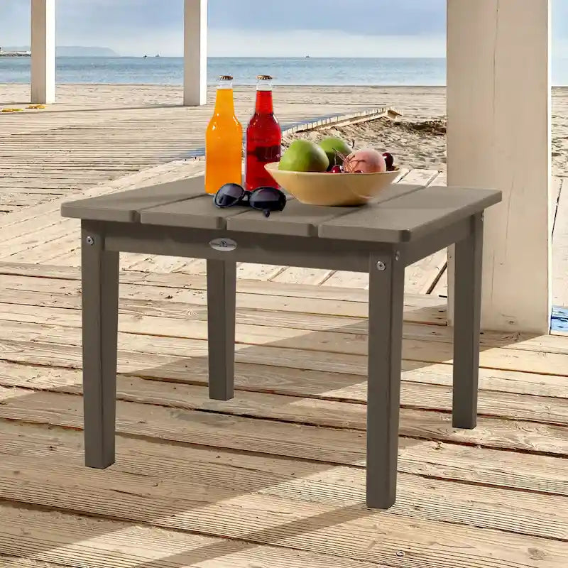 BAHIA VERDE OUTDOORS Grande Table d'appoint Adirondack Cape