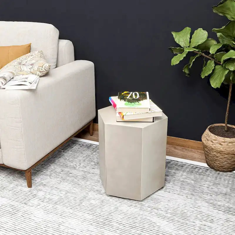 Table d'appoint hexagonale VENTOPYR MGO