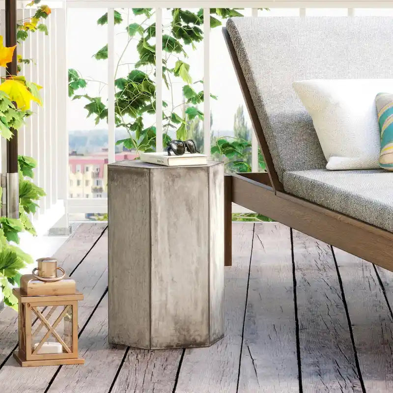 Table d'appoint hexagonale VENTOPYR MGO