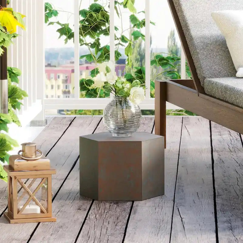 Table d'appoint hexagonale VENTOPYR MGO