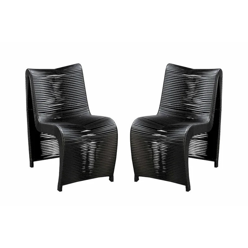 Loreins Chaises de patio d'extérieur Lot de 2