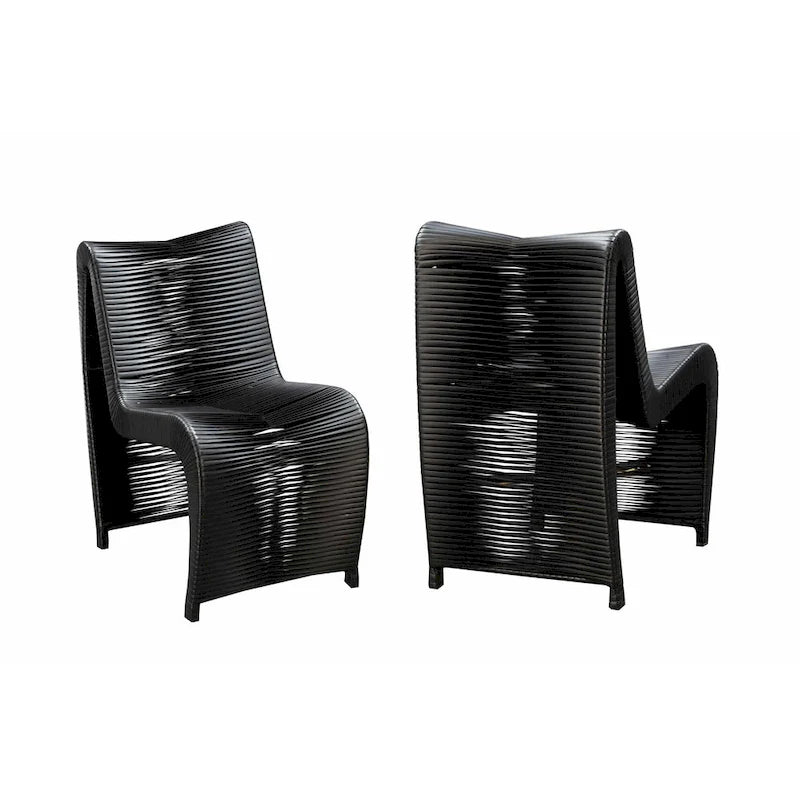 Loreins Chaises de patio d'extérieur Lot de 2