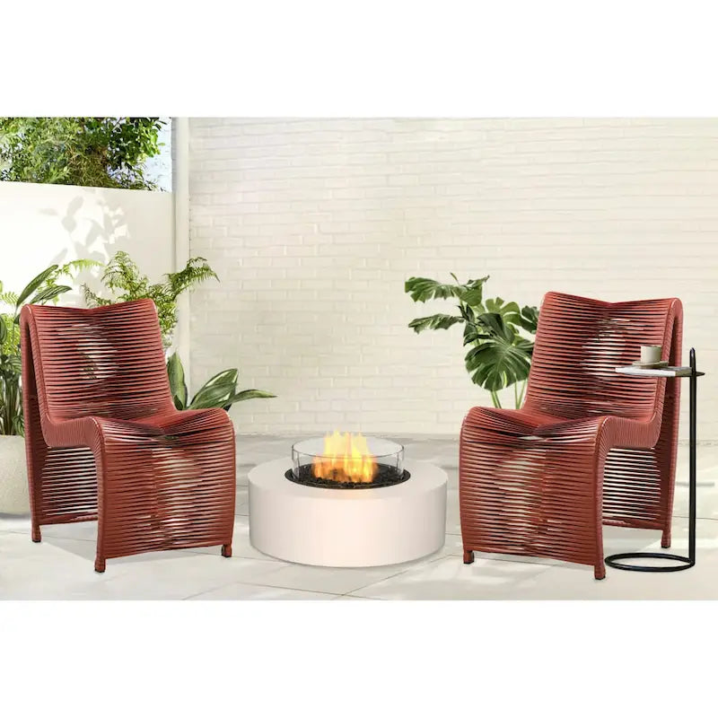 Loreins Chaises de patio d'extérieur Lot de 2