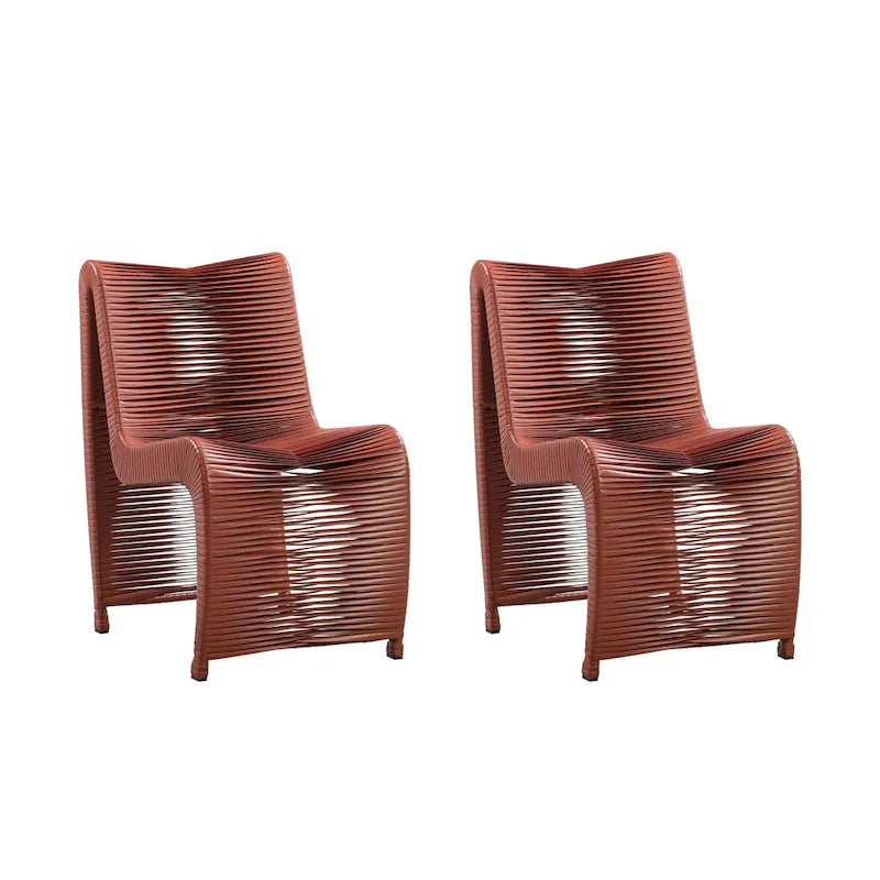 Loreins Chaises de patio d'extérieur Lot de 2