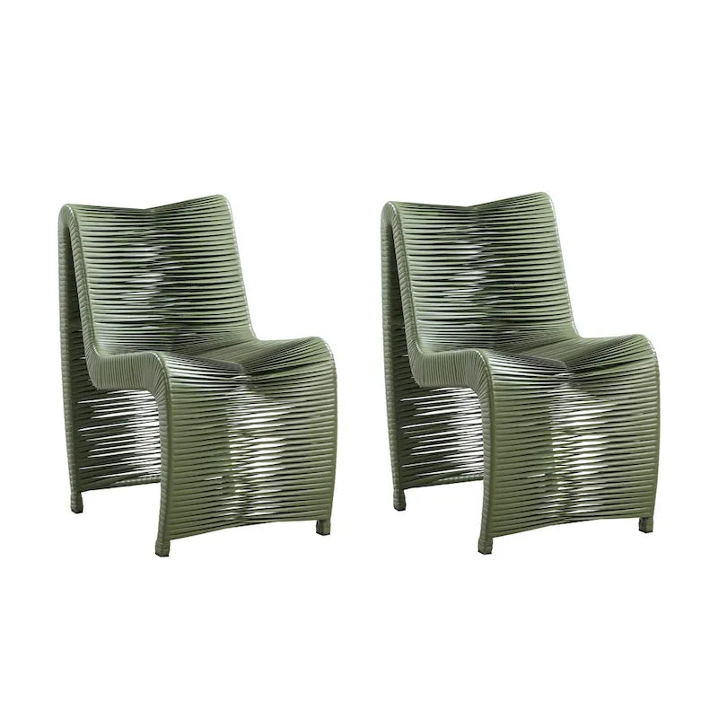 Loreins Chaises de patio d'extérieur Lot de 2