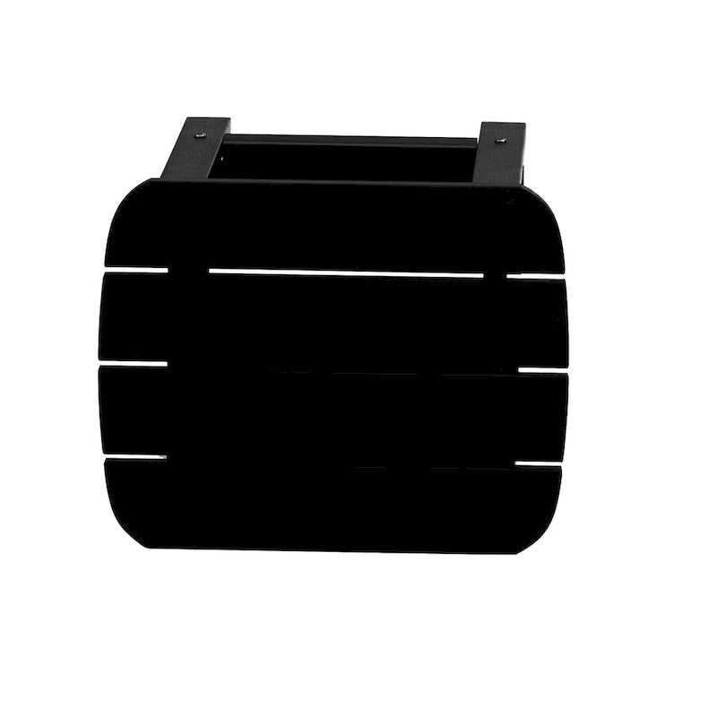 Clihome HIPS Table d'appoint double en résine pour l'extérieur