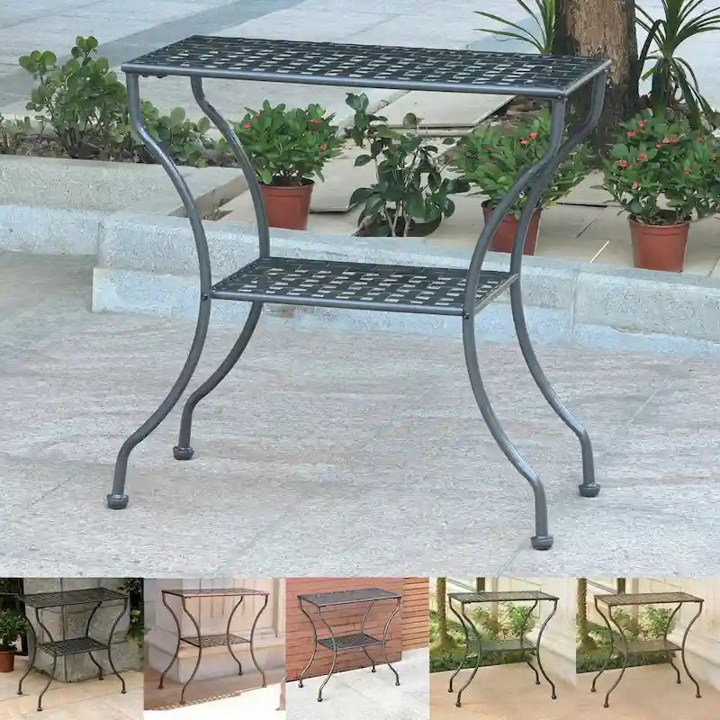 Mandalay 2-Tier Patio Table