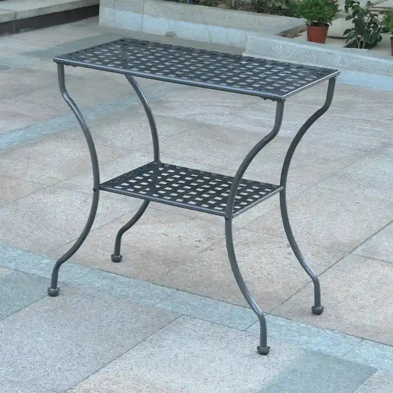 Table de patio Mandalay à 2 niveaux