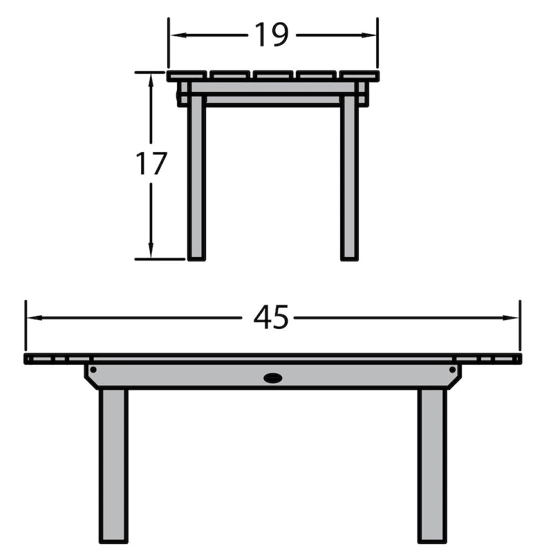 Table de conversation extérieure HIGHWOOD