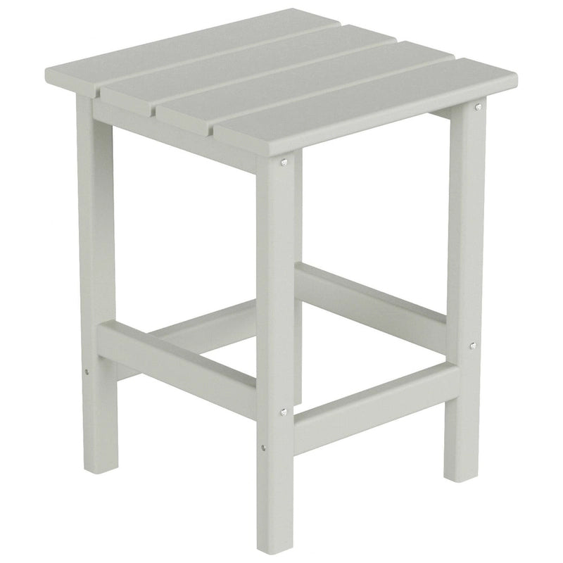 Chaises longues sans accoudoirs inclinables d'extérieur Polytrends Laguna en PEHD résistant aux intempéries pour patio et piscine (ensemble de 3 pièces)
