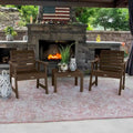HIGHWOOD Weatherly Garden Chairs Conversation Set