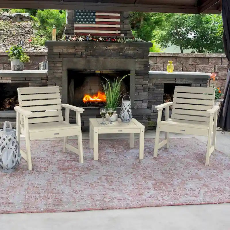 HIGHWOOD Weatherly Salon de jardin avec chaises