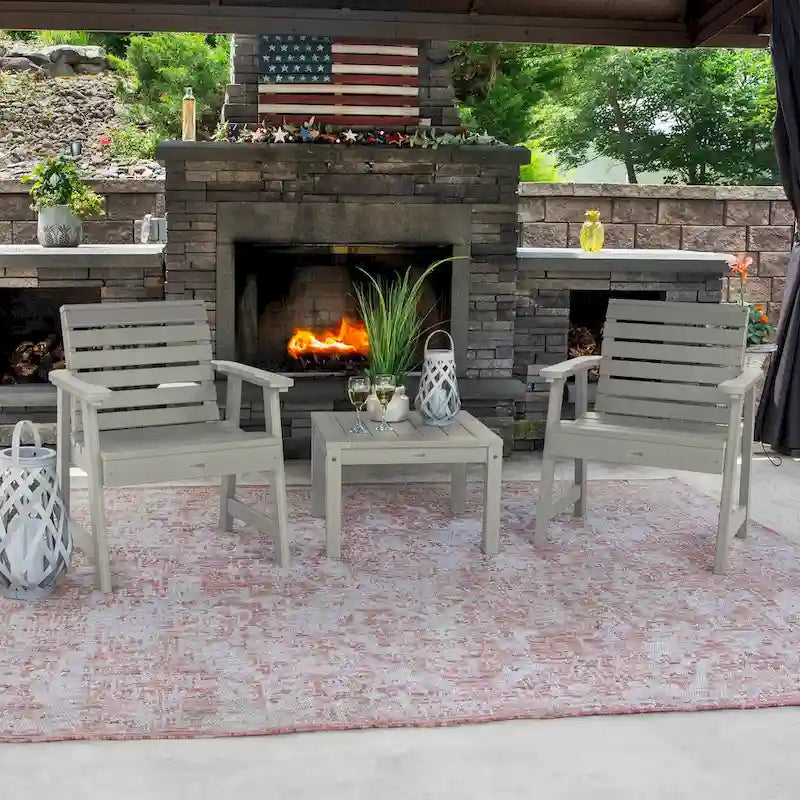 HIGHWOOD Weatherly Salon de jardin avec chaises