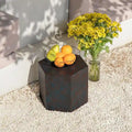 Table d'appoint hexagonale d'extérieur COSIEST MgO