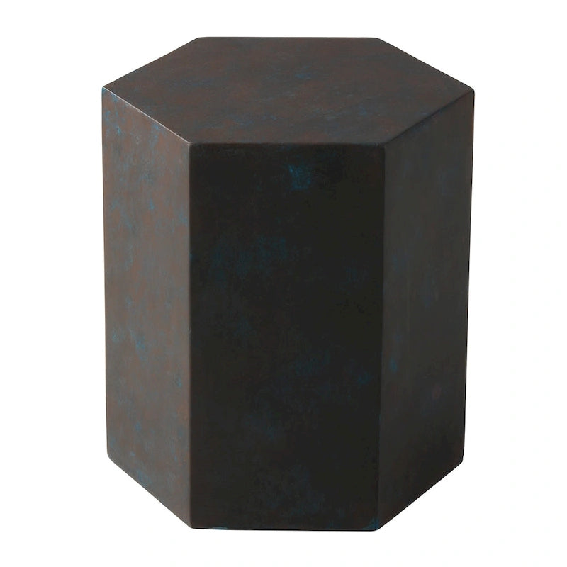 Table d'appoint hexagonale d'extérieur COSIEST MgO