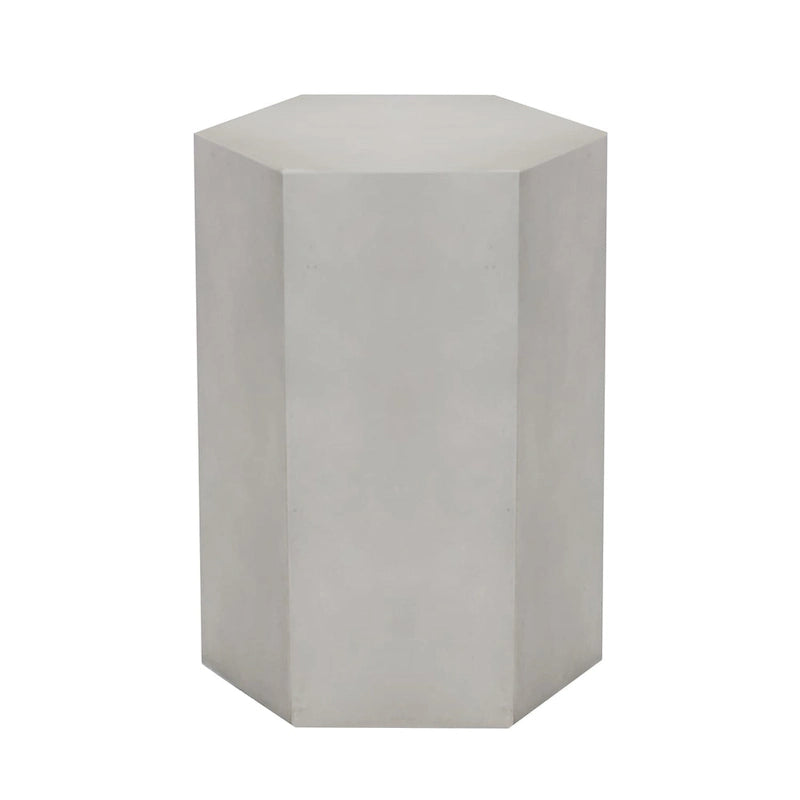 Table d'appoint hexagonale d'extérieur COSIEST MgO