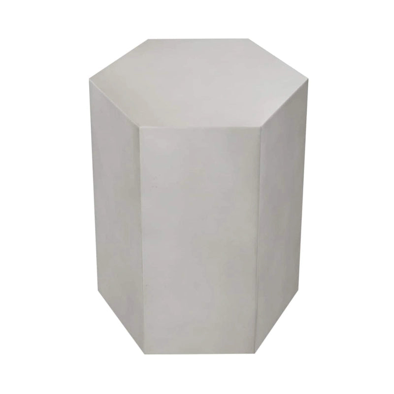 Table d'appoint hexagonale d'extérieur COSIEST MgO